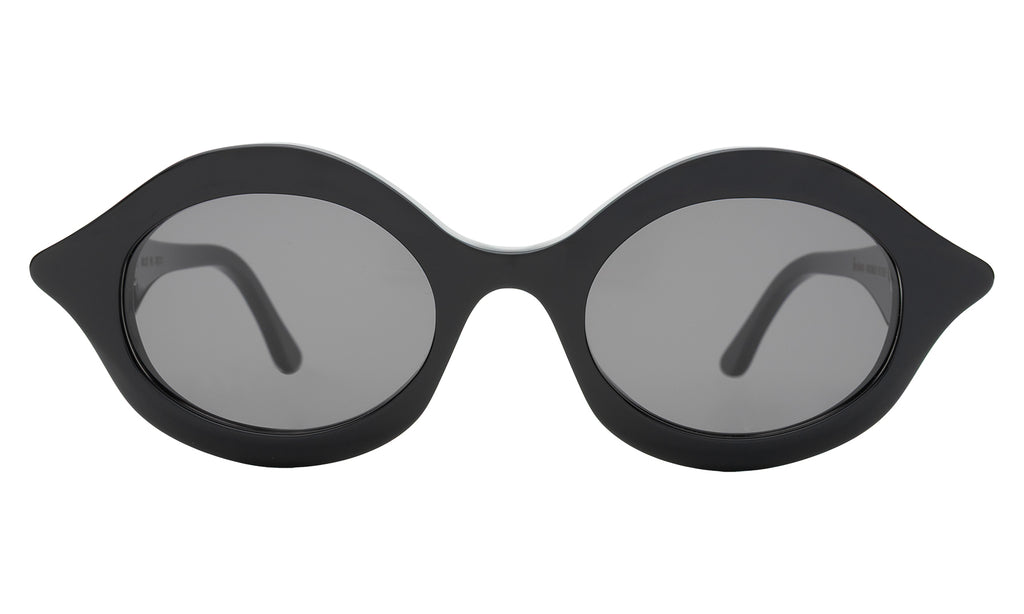 NEW ILLESTEVA unisex vinyl sunglasses in black illesteva Black Vinyl Sunglasses Illesteva main image 2