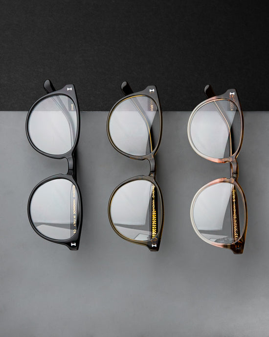 stylized image of Bristol Optical glasses