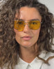 Woman modeling the Lafayette Sunglasses