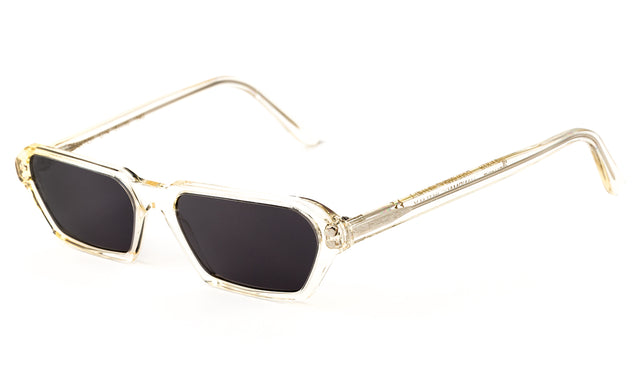 Baxter Sunglasses side view in Champagne / Grey