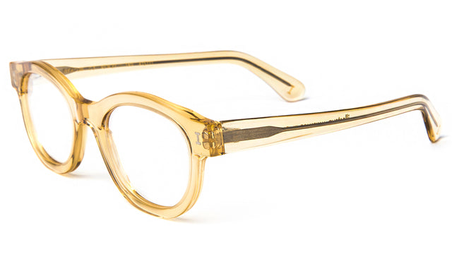 Beacon Optical side view in Caramel Optical