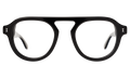 Front view of Bergen II Optical in Black/Optical