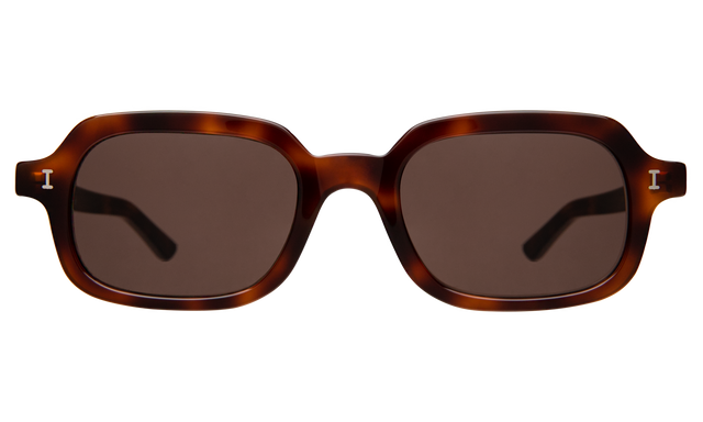 Berlin Sunglasses in Havana with Brown