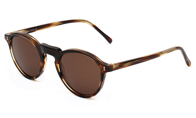 Capri Sunglasses Side Profile in Sand / Brown