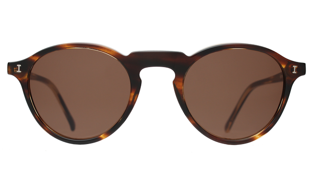  Capri Sunglasses Side Profile in Sand / Brown