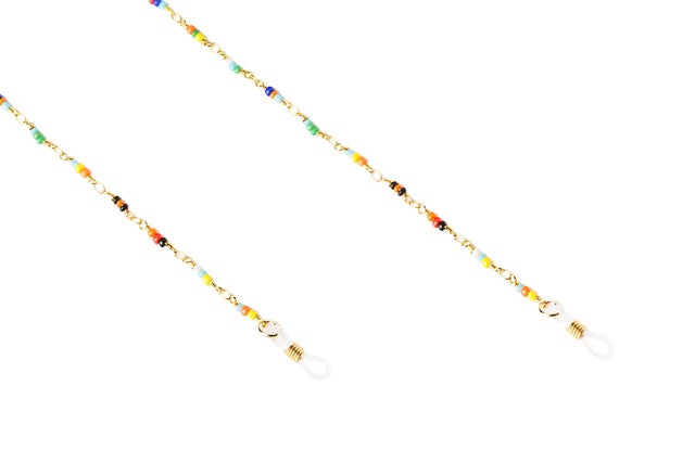 Sunglass Chain side view in Cinque Terre