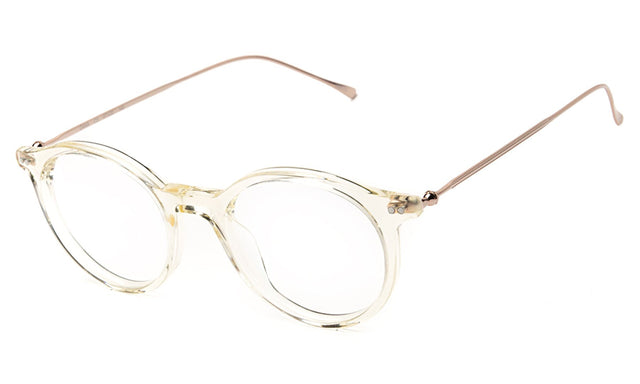  Dana Optical side view in Champagne/Rose Gold Optical