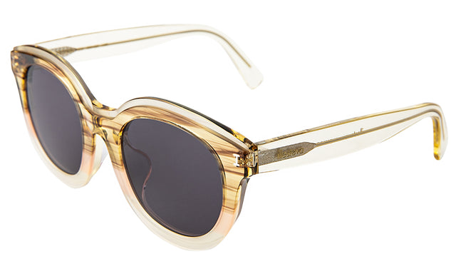 Echo Park Sunglasses Side Profile in Blush Oak/Champagne Grey Flat