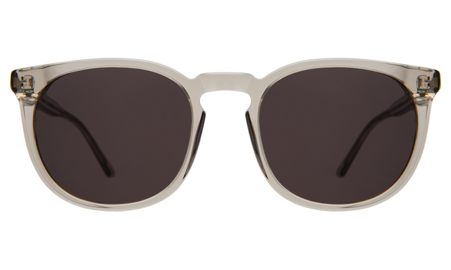 Eldridge 56 Sunglasses in Cool Grey with Grey Flat