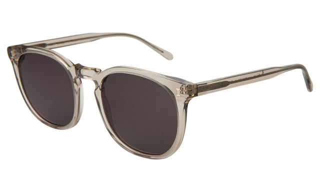 Eldridge 56 Sunglasses Side Profile in Cool Grey / Grey Flat