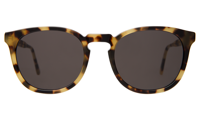 Eldridge 56 Sunglasses in Tortoise with Grey Flat