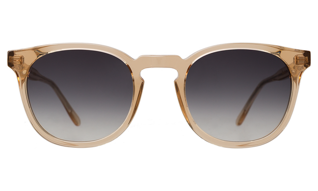  Eldridge Sunglasses in Citrine with Grey Flat Gradient