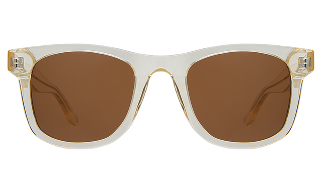 James Sunglasses in Champagne with Brown