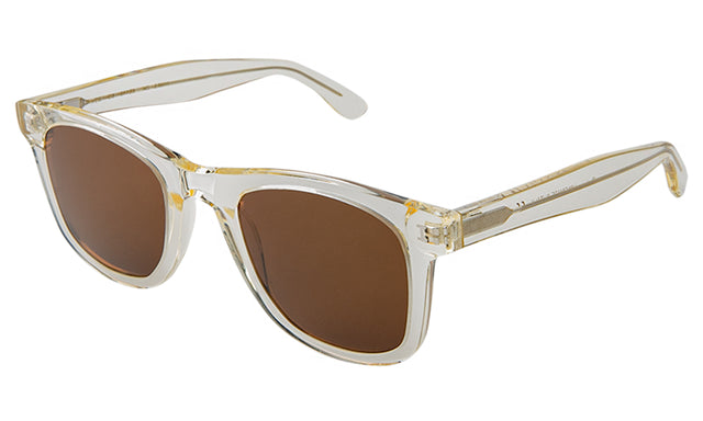 James Sunglasses Side Profile in Champagne / Brown