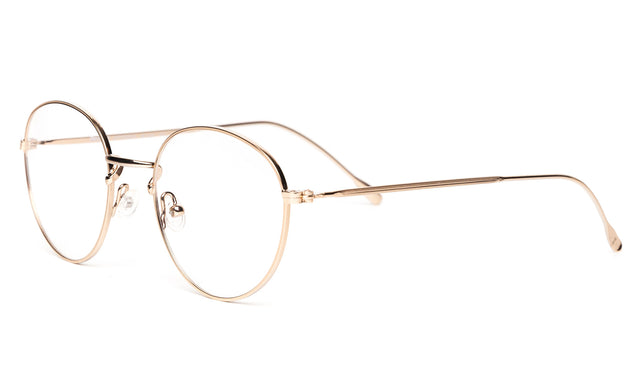  Jefferson Optical Side Profile in Rose Gold Optical
