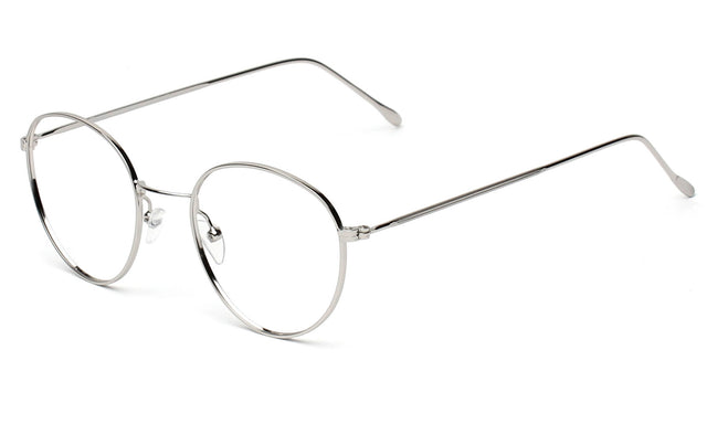  Jefferson Optical Side Profile in Silver Optical