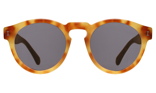 Leonard Sunglasses in Amber with Grey