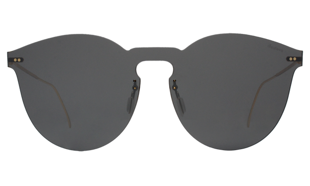 Leonard II Mask Sunglasses in Grey with Grey