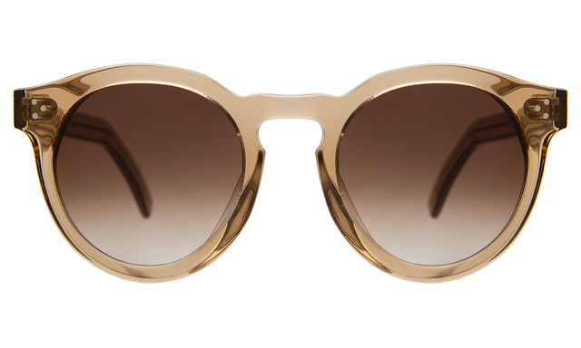 Leonard II E Sunglasses front view in Brown Brown Gradient