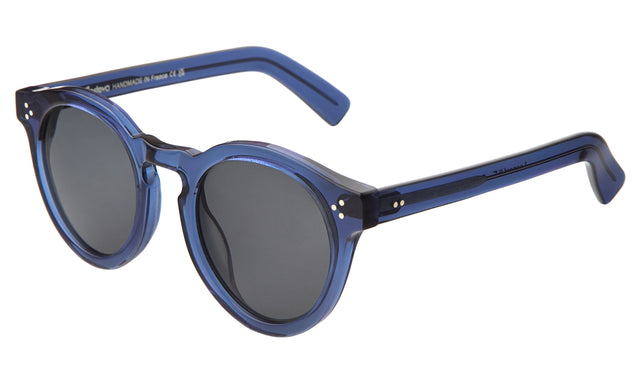 Leonard II E Sunglasses side view in Cobalt Grey