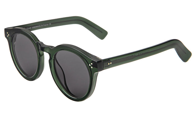 Leonard II E Sunglasses Side Profile in Pine Grey