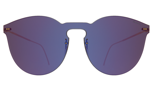 Leonard II Mask Sunglasses in Berry with Berry
