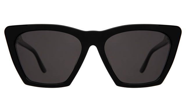 illesteva Lisbon Sunglasses Lisbon 57 Sunglasses in Black with Grey