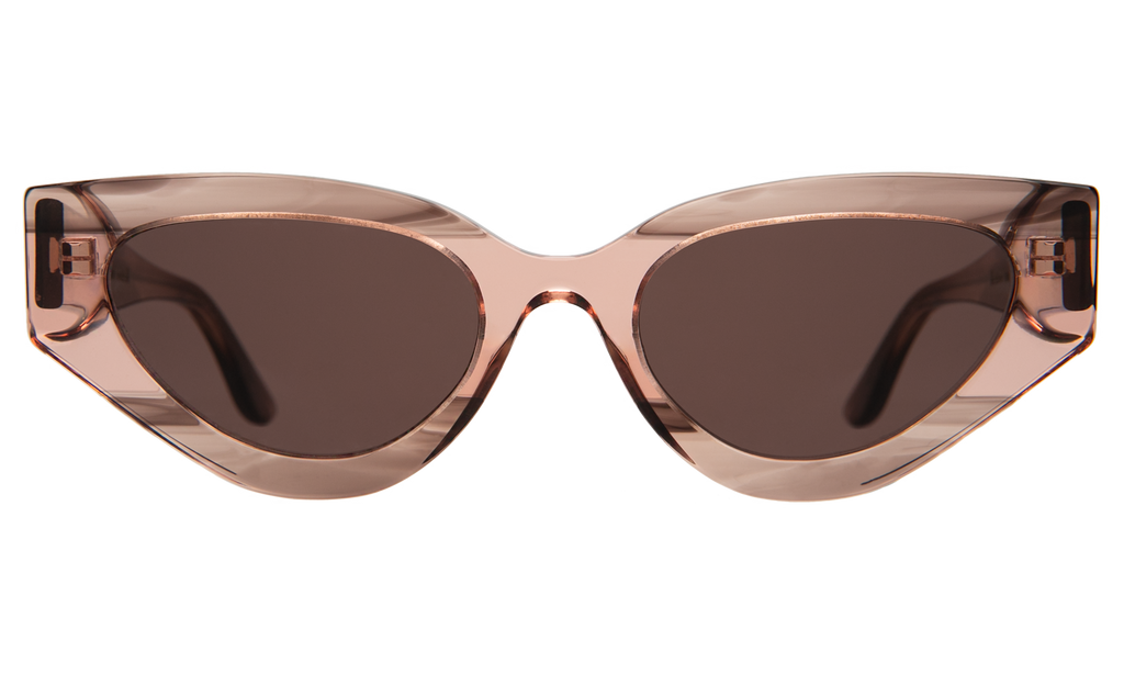 Illesteva Mary Lou 51 Sunglasses (Thistle/Brown Flat Gradient) illesteva Mary Lou 51 Thistle w/ Brown Flat Gradient  main image 2