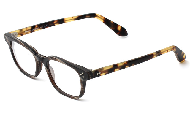 Meadow Optical Side Profile in Matte Brown Marble Matte Tortoise / Optical