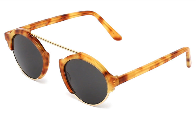 Milan IV Sunglasses Side Profile in Amber Grey