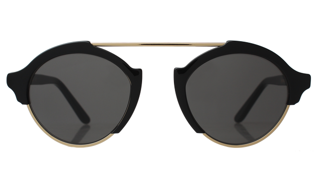 Milan IV Sunglasses in Black Grey