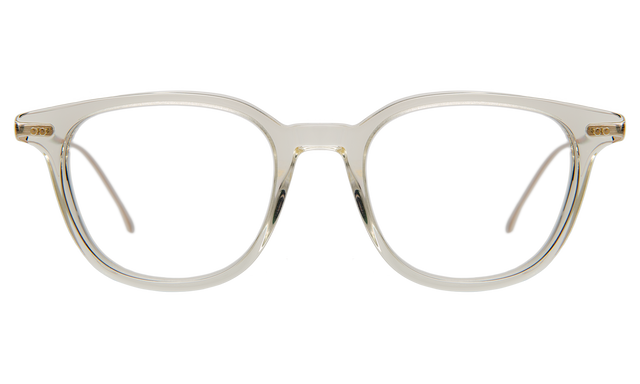 Monroe Optical front view in Champagne/Rose Gold Optical