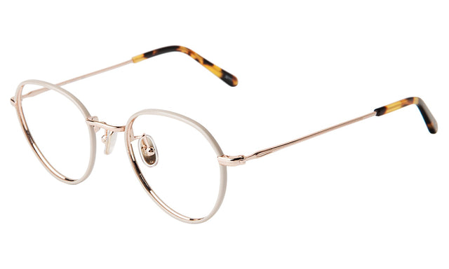 Oxford 52 Optical Side Profile in Linen/Rose Gold Optical