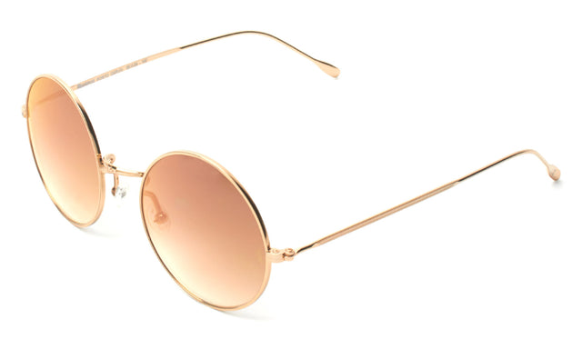 Porto Cervo Sunglasses side view in Gold Gold Gradient