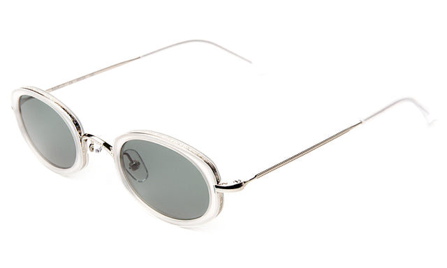  Ravello Sunglasses side view in Cloud/Silver Olive