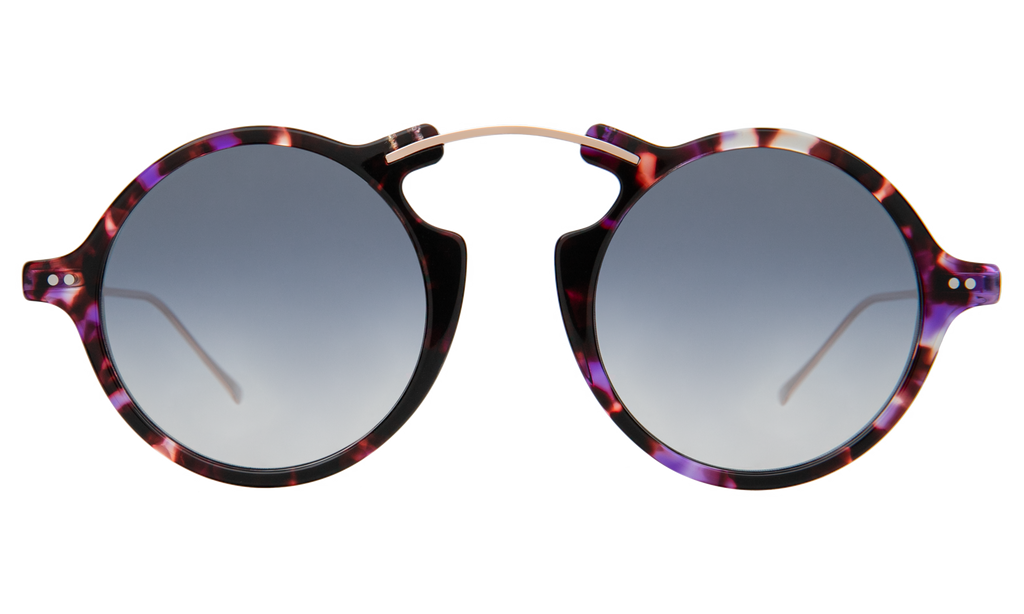 Illesteva MADE IN ITALY Tortoise Acetate Sunglasses with Pink Lenses Illesteva Leonard II Sunglasses | Shopbop main image 3