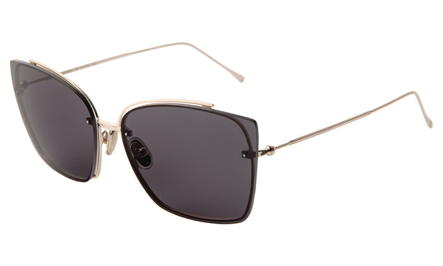San Isidro Sunglasses Side Profile in Gold Grey