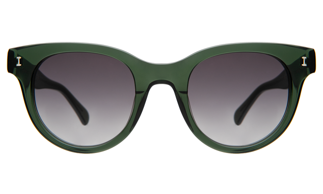 Sicilia Sunglasses in Pine with Grey Gradient