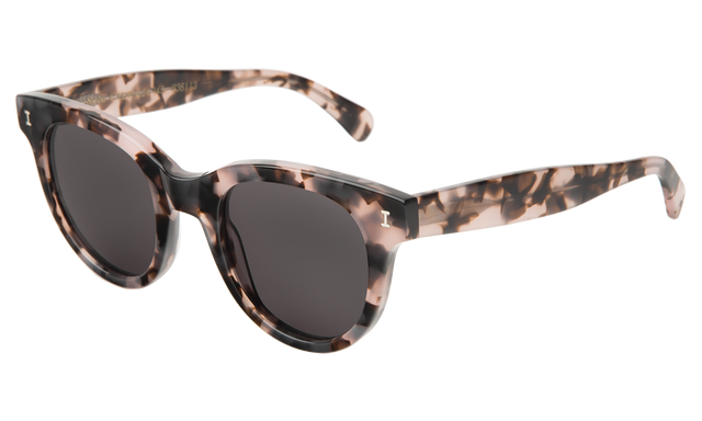 Sicilia Sunglasses Side Profile in Blush Tortoise / Grey