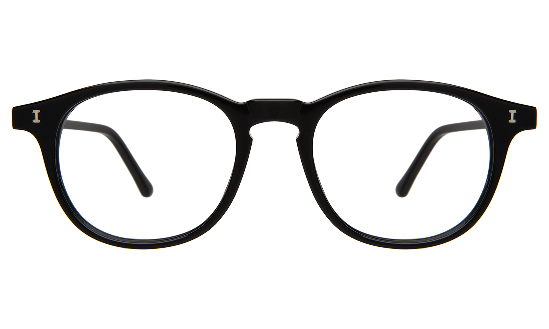 Illesteva “Whitman” White Tortoise Sunglasses Illesteva Whitman Tinted Sunglasses - Black Sunglasses  main image 4