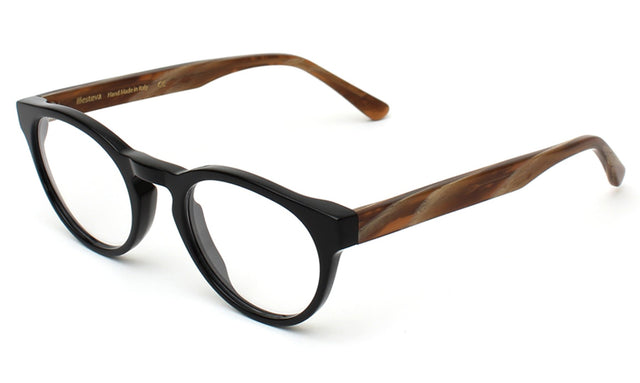 Stanley Optical Side Profile in Black / Brown Marble Optical